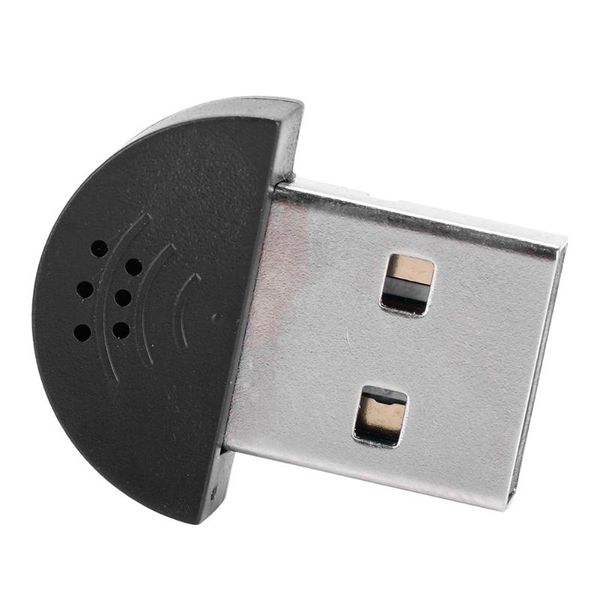 

mini microphone usb studio speech microphones portable recording audio adapter for computer pc drop