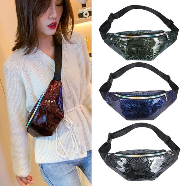 

waist bags fashion packs light pu leather designer women messenger bag girls crossbody chest for 2021 belt