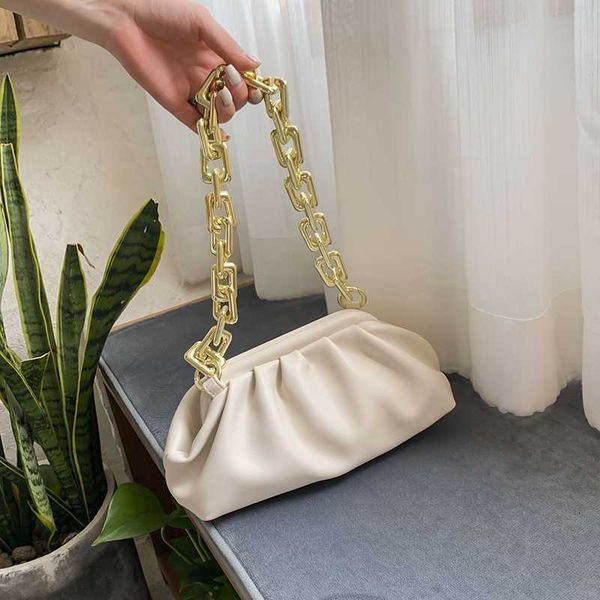 

same pleated cloud chain underarm bag single shoulder cross dumpling purse