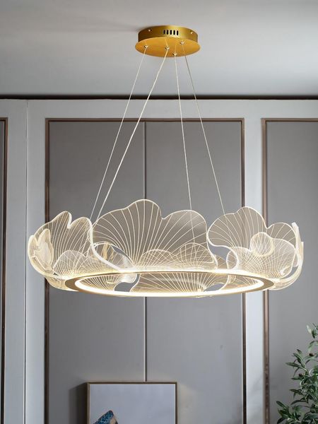 

postmodern light luxury chandelier simple modern living room dining bedroom exquisite lamp pendant lamps