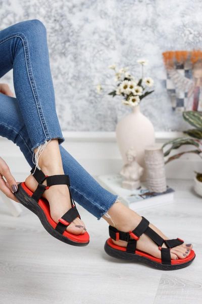 

sandals poly base black banded