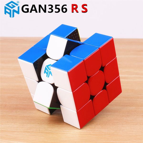 

GAN356 R S 3x3x3 magic speed gan cube stickerless professional gan 356R puzzle educational cubes toys for children gan 356 R RS