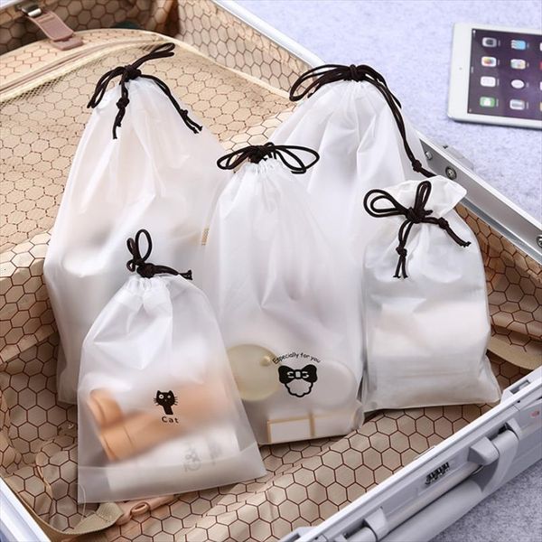 

cute transparent waterproof travel cosmetic bag women makeup case bath make up organizer toiletry wash beauty kit storage pouch