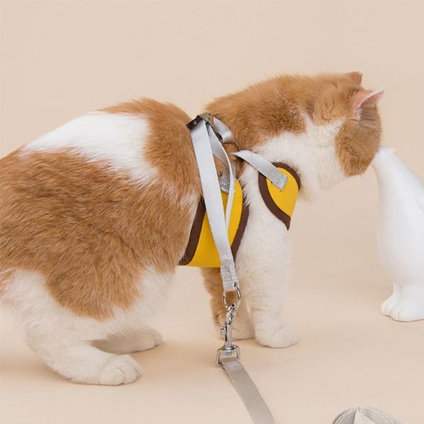 

dog collars & leashes adjustable clothes cable cushioning elastic safety rope for cat pet supplies