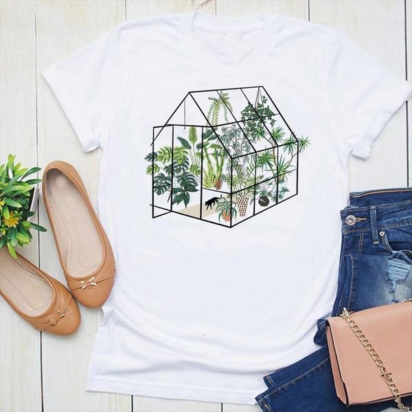 

fashion print graphic cat style women t shirts cute clothing cartoon summer short sleeve female clothes tees shirt, White
