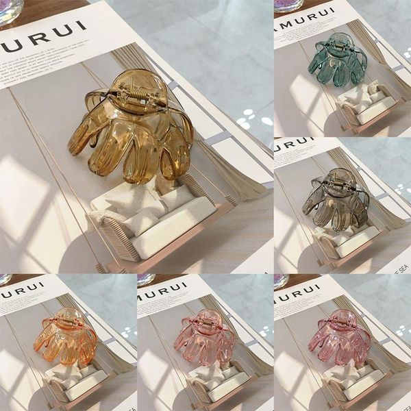 

hair accessories 1pc large clamp claw thick plastic clips women ocs shape