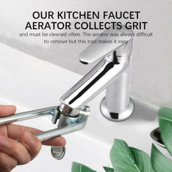 

kitchen faucets 1pcs faucet bubbler tap wrench wash basin nozzle aerator remove installation tool pipe spanner repair accessories