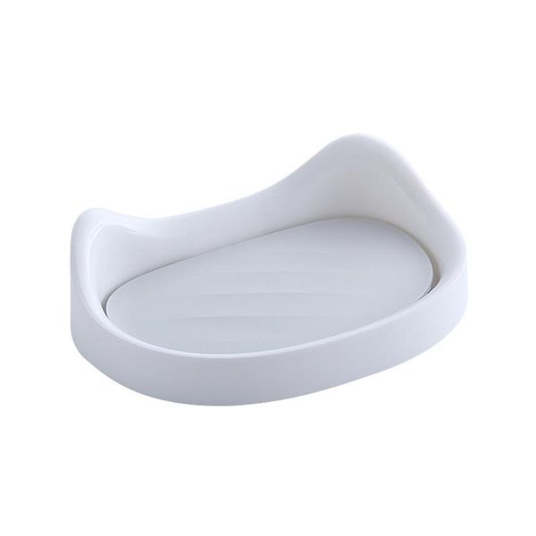 

soap dishes rack household punch creative box cute cat double no layer wall drain fat