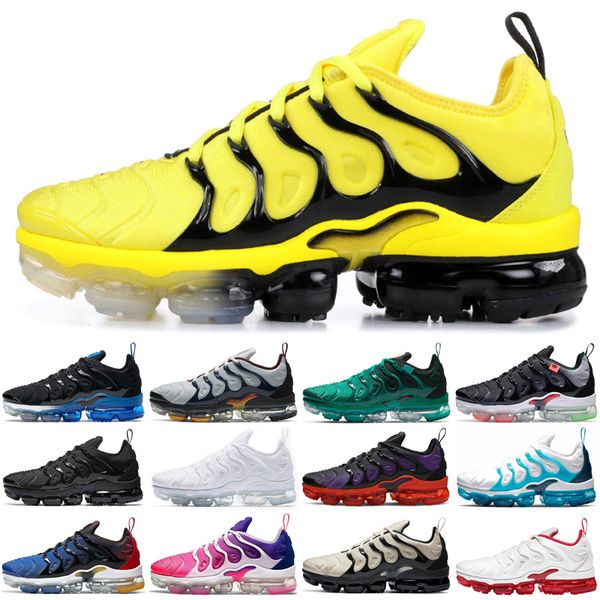 

fashion tn plus mens shoes triple black be true rainbow cool grey men women trainers sports sneakers
