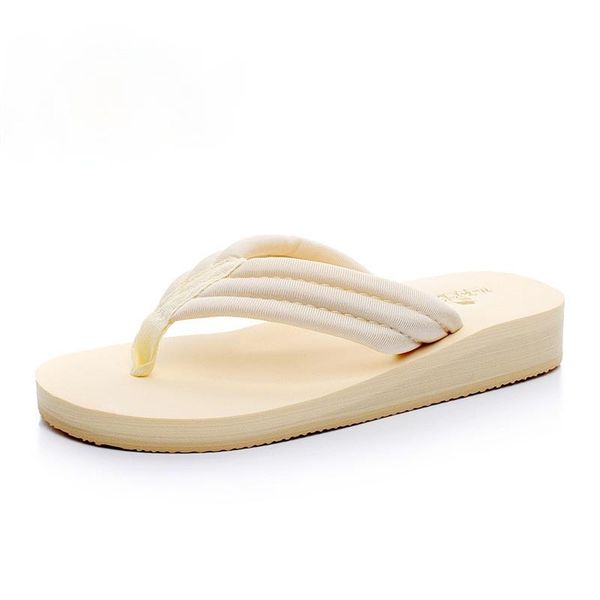 

slippers summer fashion flat slope non-slip flip-flops all-match outer wear sandals casual soft comfortable beach women's shoes, Black