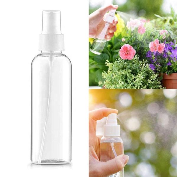 

storage bottles & jars 10pcs spray bottle 250ml empty vial refillable mist oil essential cosmo round pump clear perfume pet travel accessori