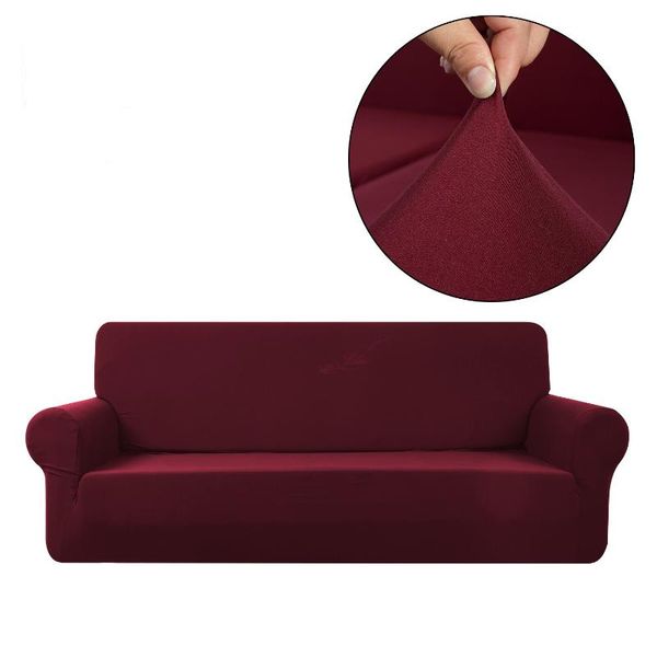 

chair covers spandex sofas cover 1/2/3/4 seat plain elastic all-inclusive all-season universal modern living room l-shaped chaise sofa