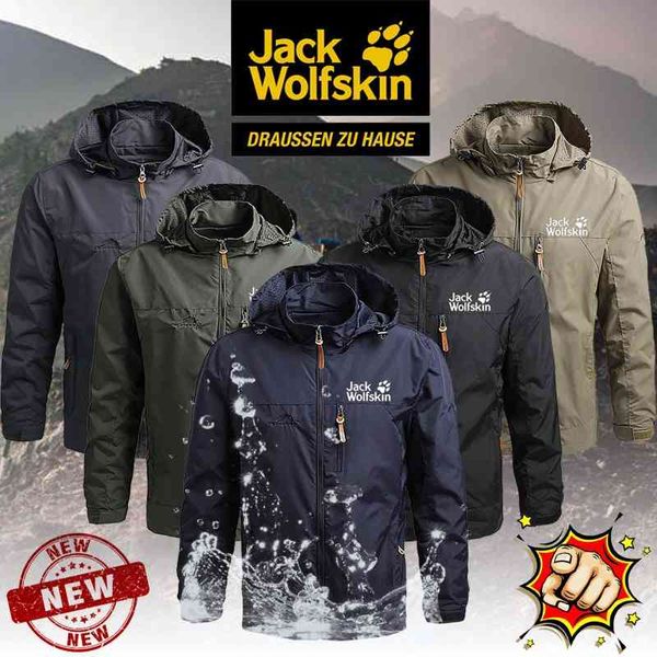 

men's leather et raincoat, outdoor sportswear, soft raincoat., Black