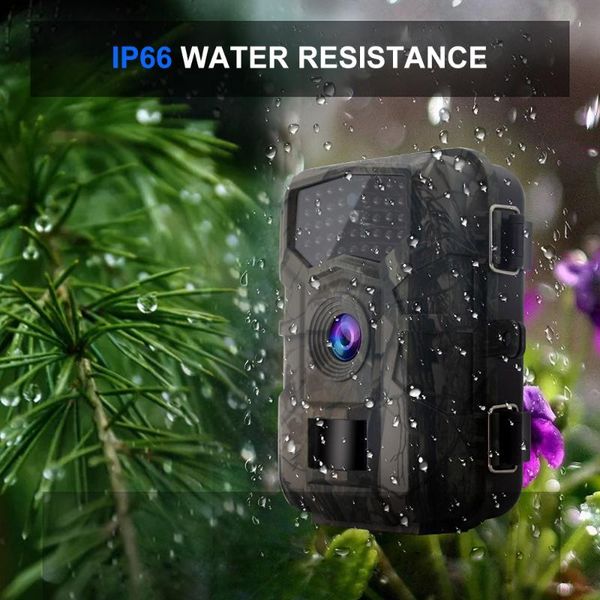 

trail camera ip66 water resistant hunting game outdoor camping wildlife scouting cameras