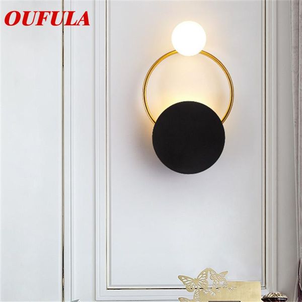 

indoor wall lamps fixture brass modern led sconce contemporary creative decorative for home foyer corridor bedroomÂ lamp
