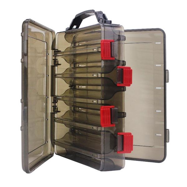 

fishing accessories tackle box water resistant portable organization case for bait lure tools 77