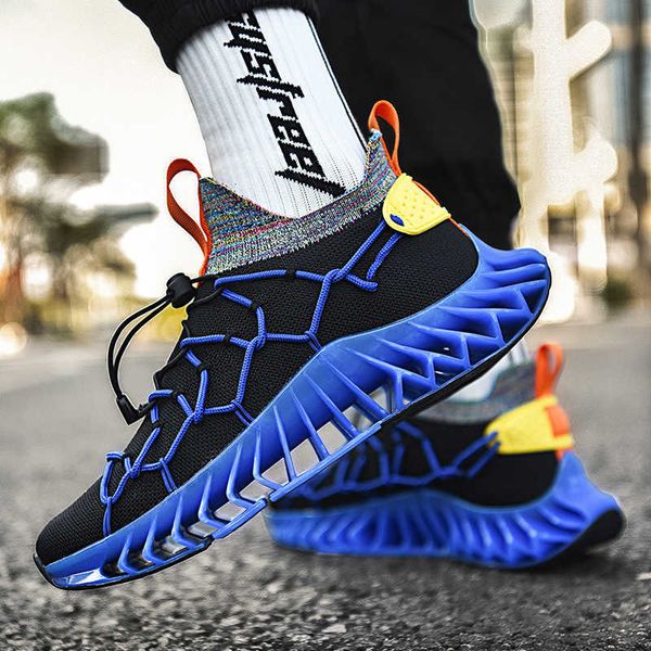 

blade men's shoes fashion winter net red ins wave sports high dad men