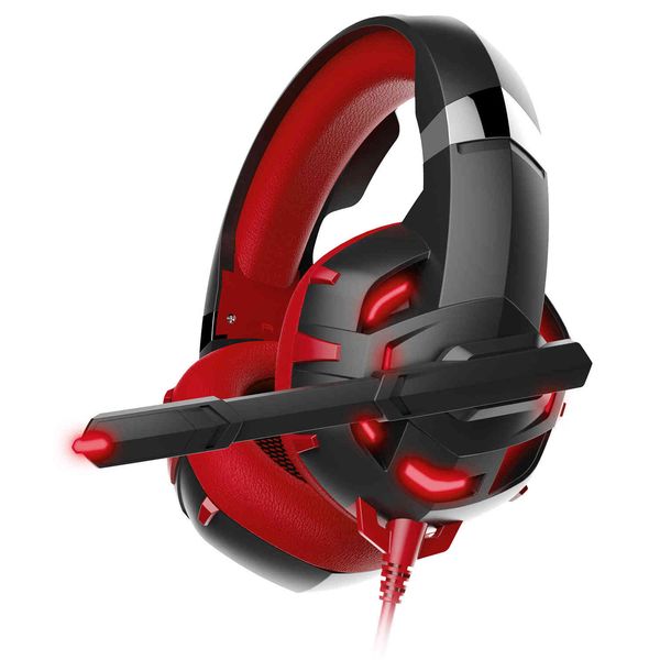 

headset comfortable large earmuff led wired game oem electronic competition