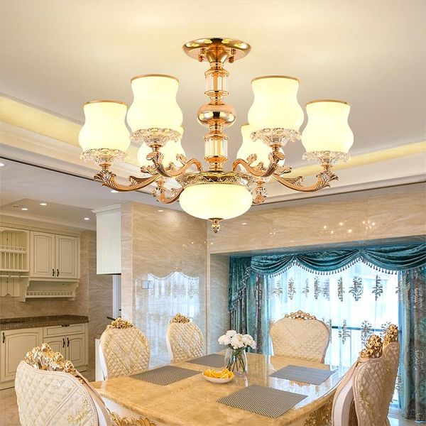 

chandeliers modern european crystal metal chandelier luxury light classical lamp lustre vintage luminaire living room dinning bedroom