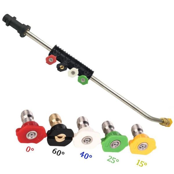 

45% s high pressure car auto washing clean water sprayer 5 nozzle jet watering lance gun & snow foam