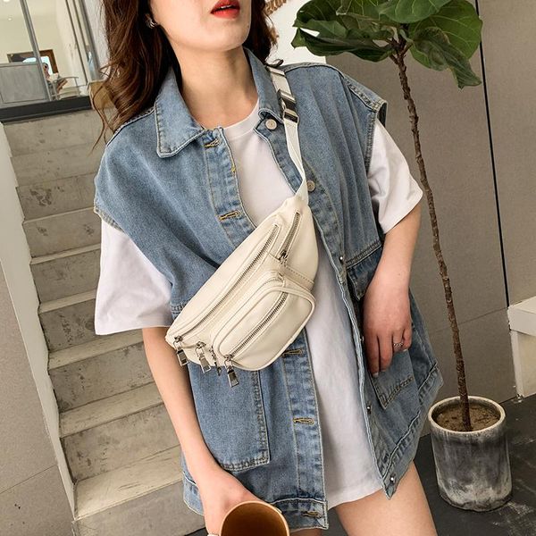 

dai.mm women's waist bag 2021 shoulder messenger chain wild chest retro female brand bags