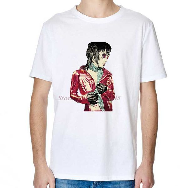 

men's t-shirts styx joan jeand the blackhearts oversized casual male tees t shirt men graphic clothing, White;black