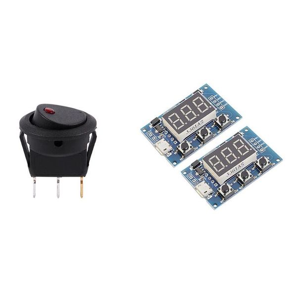 

smart home control 12v led inverter rocking rocker switch & icstation digital 2 channel pwm square wave pulse signal generator