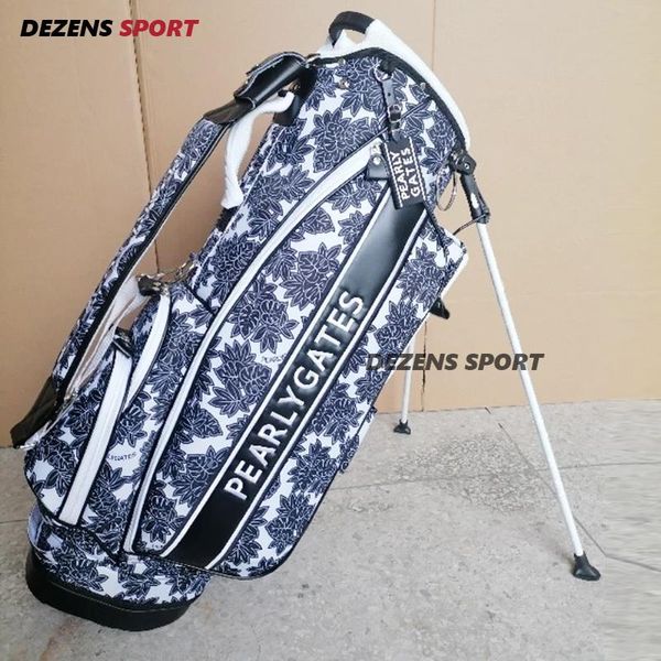 

golf bags pg leaf print stand bag fashion