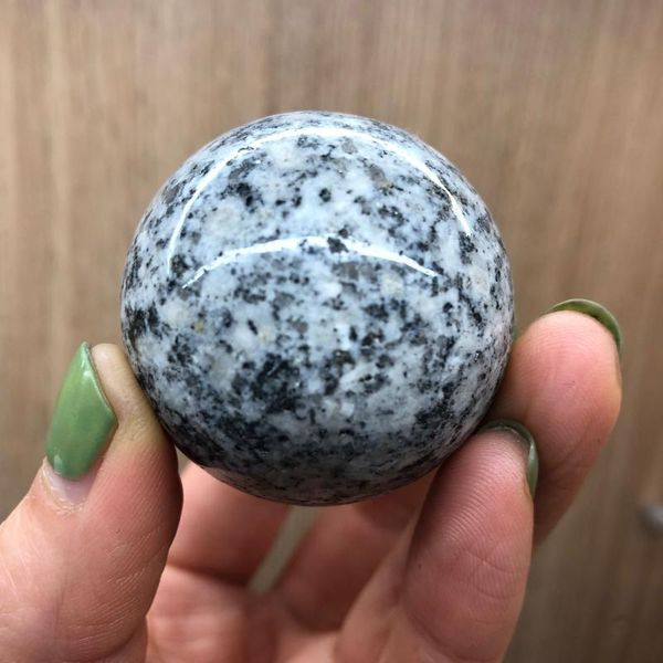 

decorative objects & figurines 40mm granite ball healing crystal massage home decoration gifts