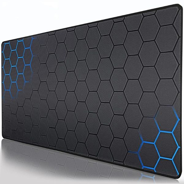 

mouse pads & wrist rests extra large rubber pad gaming mousepad anti-slip natural with locking edge mat for pc computer