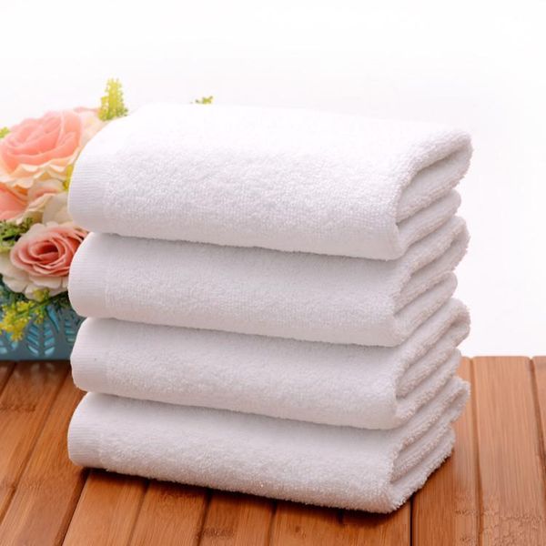 

towel 5pcs/lot good quality face small hand towels kitchen el white cotton