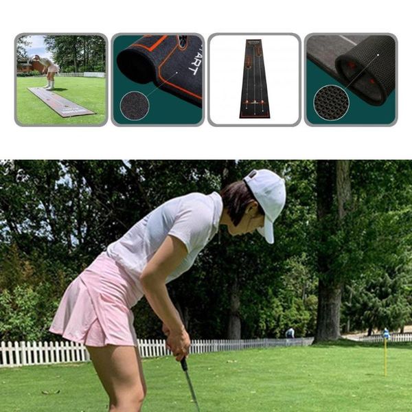 

golf training aids simulated functional putting practice green nylon blanket soft for unisex