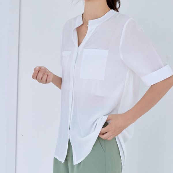 

women's knits & tees vintage shirts blusas roupa summer blouse korean short sleeve s blouses female hpf6, White