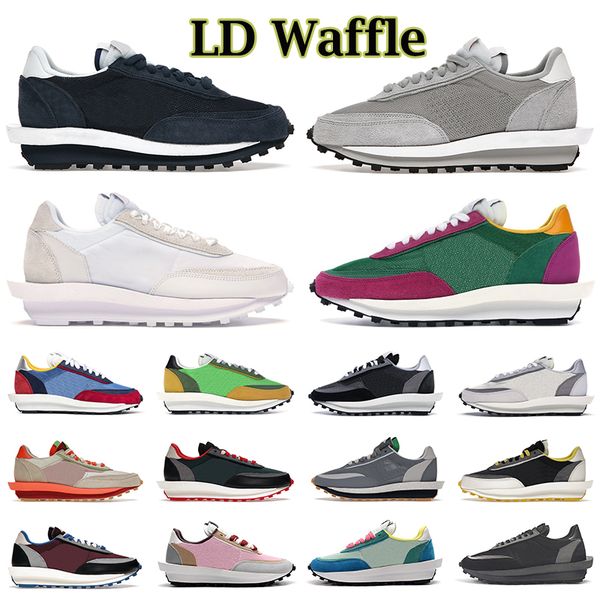 

men women running shoes ld waffle grey blue void white nylon black multi midnight spruce green summit net orange blaze mens trainers outdoor