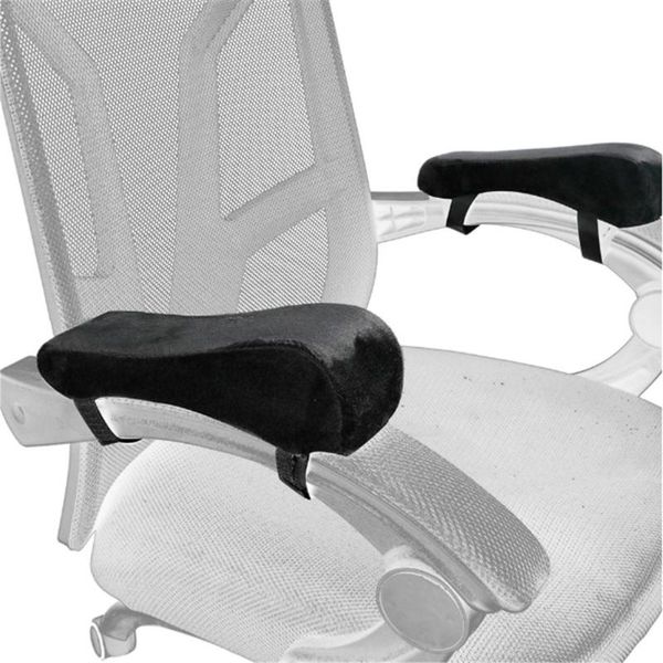 

1pcs/set armrest pad memory foam elbow pillow with non-slip bottom slow rebound sponge chair pads covers for home office