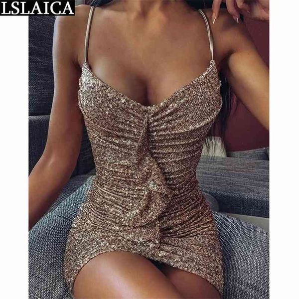 

sequin party dress backless hollow out slim high waist women summer strapless fashion night club elegant female 210515, Black;gray