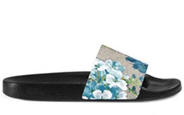 

men women new 2023 shoes slippers pearl snake print slide summer fashion brand flat lady sandals womens mens slipper, Black