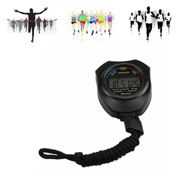 

timers digital chronograph satch lcd display timer counter swatch waterproof sports battery powered