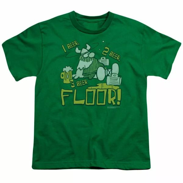 

hagar the horrible take me home kids youth t shirt licensed comics kelly green, White;black