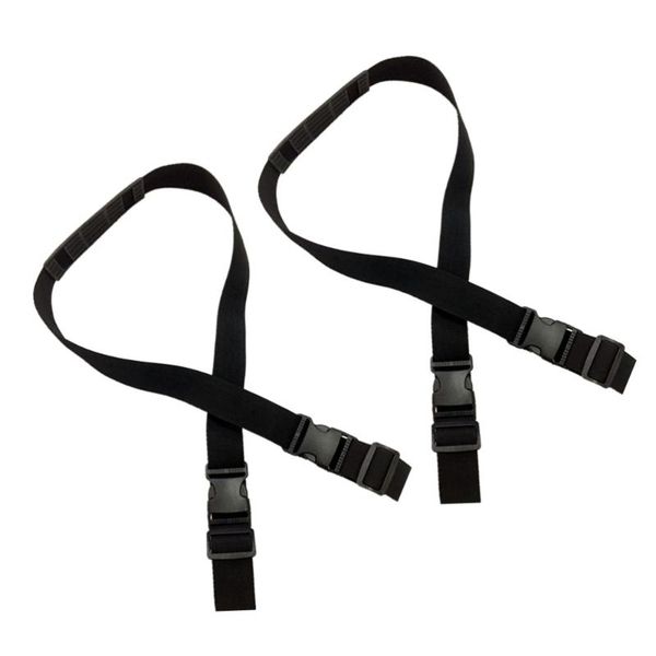 

pcs pp carrying handle shoulder belts portable straps adjustable crossbody bands for bike scooter skateboard (black) rafts/inflatable boats