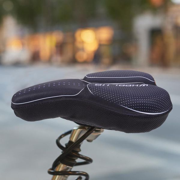 

bike saddles thick silicone saddle comfortable mountain seat riding cushion