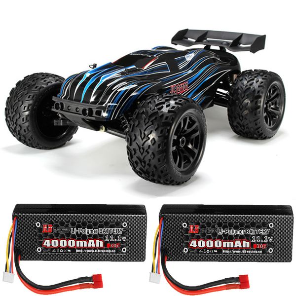 

JLB Racing CHEETAH 2 Batteries 120A Upgraded 110 2.4G 4WD 80km/h Brushless RC Car Truggy 21101 RTR Model