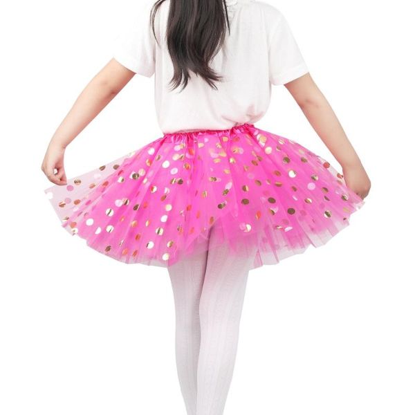 

skirts baby children girl tulle tutu infant toddler bling sequin colorful polka dot ball sweet gown dance skirt for girls, Blue