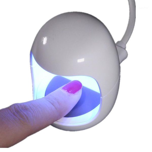 

nail dryers egg shape 3w uv led lamp single finger gel polish drying machine smart sensor 45s / 60s tools1