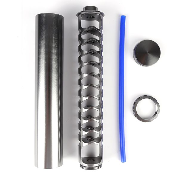 

black/sliver increase long 10 inch aluminum 1/2-28 or 5/8-24 alloy fuel filter single core for 4003 wix 24003 car accessories