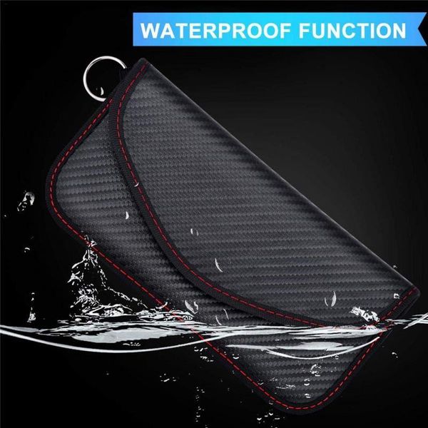 

storage bags car key case faraday cage fob pouch keyless rfid blocking bag home & garden