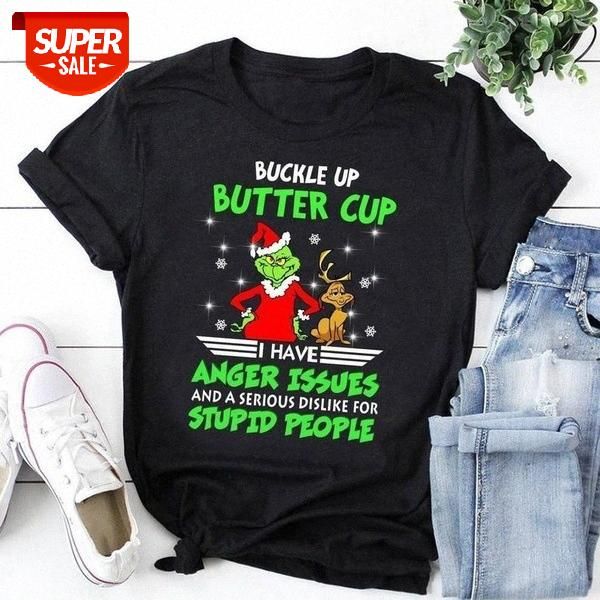 

christmas short-sleeved geek green fur monster print t-shirt #245m, White