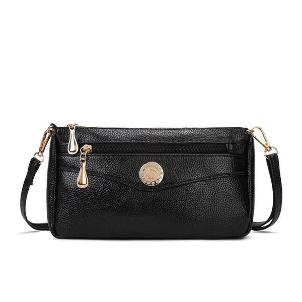 

waist bags fashion women's small cross body bag 2021 mini pu leather shoulder black postman telephone