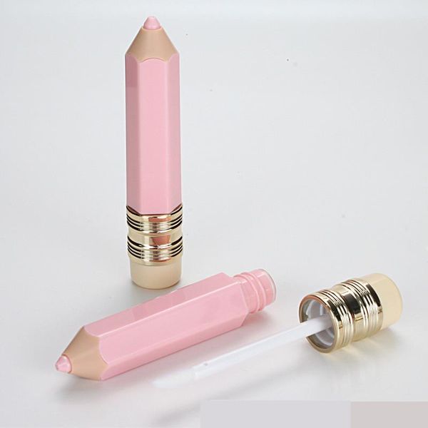 

storage bottles & jars 20x3.5ml empty pencil shape lip gloss tube container clear tubes diy refillable for cosmetic making up