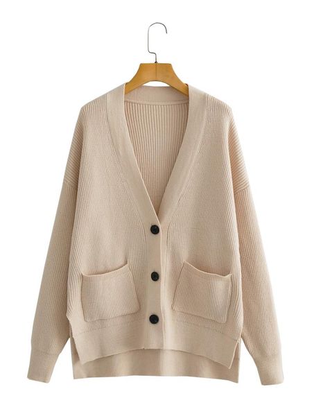 

women's knits & tees jcÂ·kilig 2021 pocket knit coat y3108, White